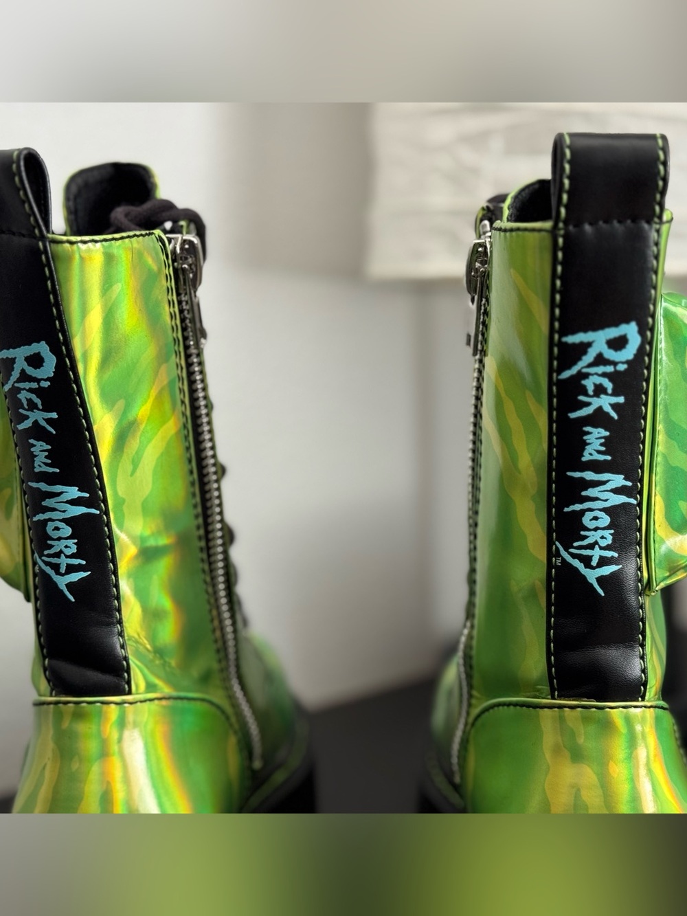 Dolls Kill × Rick & Morty Trippy Print Platform Combat
Boots - Picture 6 of 10